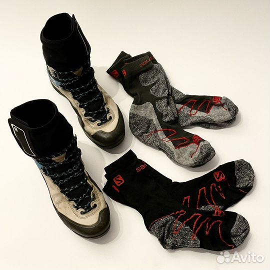 Salomon ботинки и носки