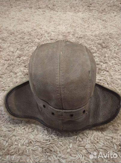 Шапка ушанка на подростка натуральная размер 54