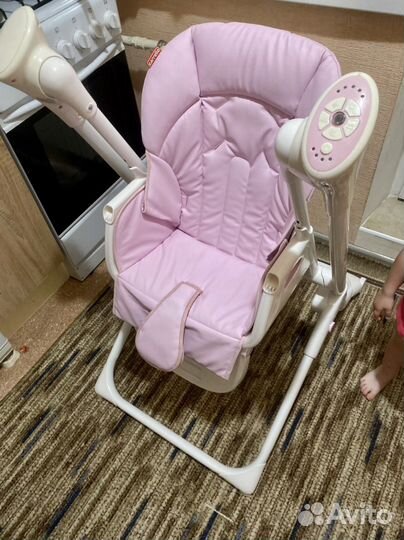 Стульчик качели для кормления 3 в 1. 0+