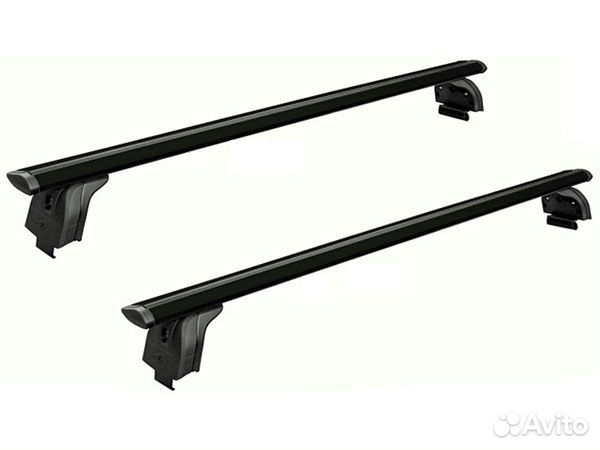 Багажник на инт. рейлинги Hyundai Santa Fe III, 20