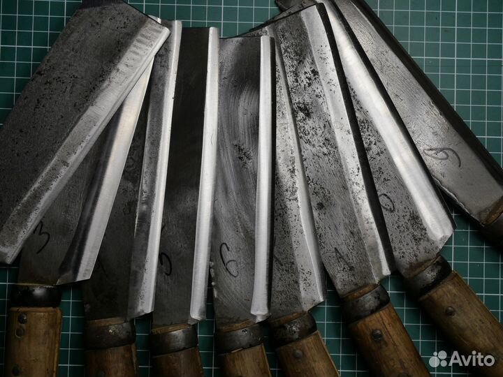 Японские кованные ножи-топорики ната
