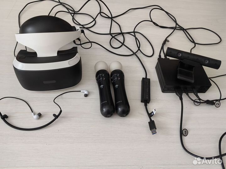 Шлем PlayStation VR v2 и ps move