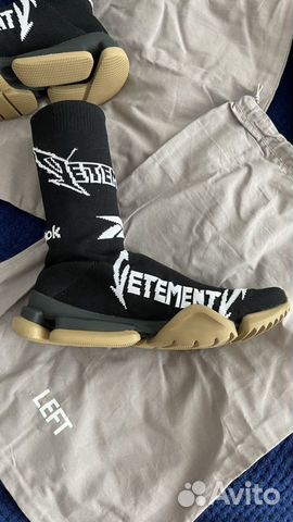 Кроссовки vetements runner socks оригинал