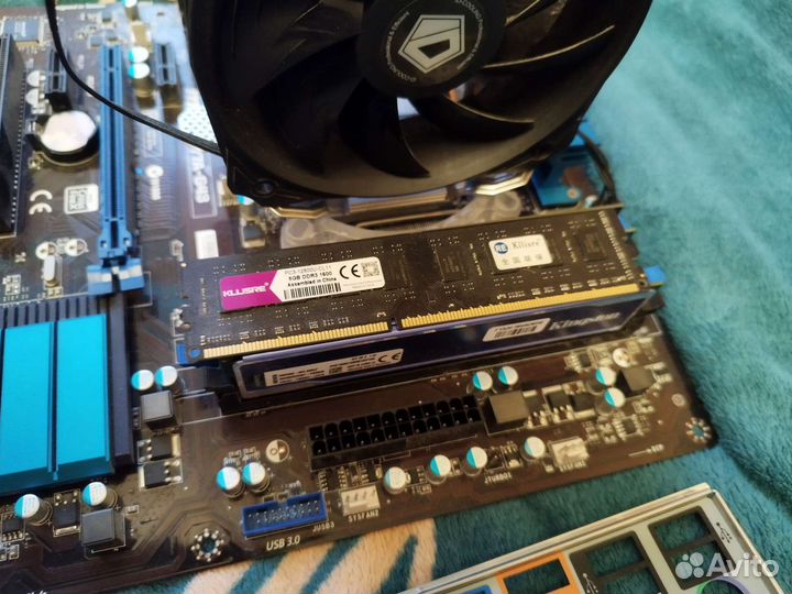 Материнская плата 1155, i7 3770k, 32gb