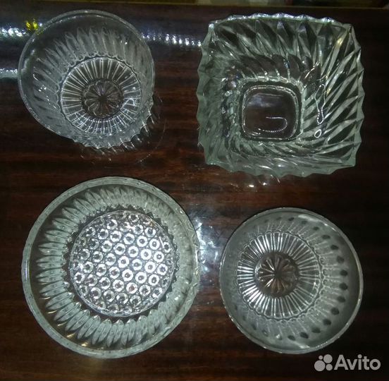 Хрустальная советская посуда