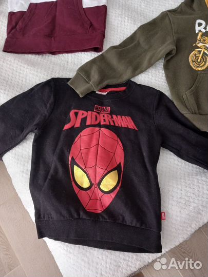 Вещи пакетом мальчик 116-122