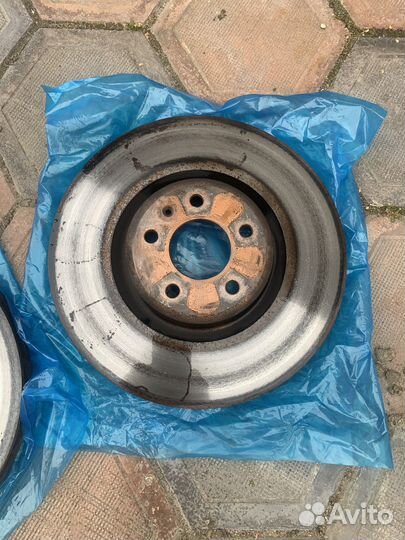 Диски тормозные Ауди q7 4m