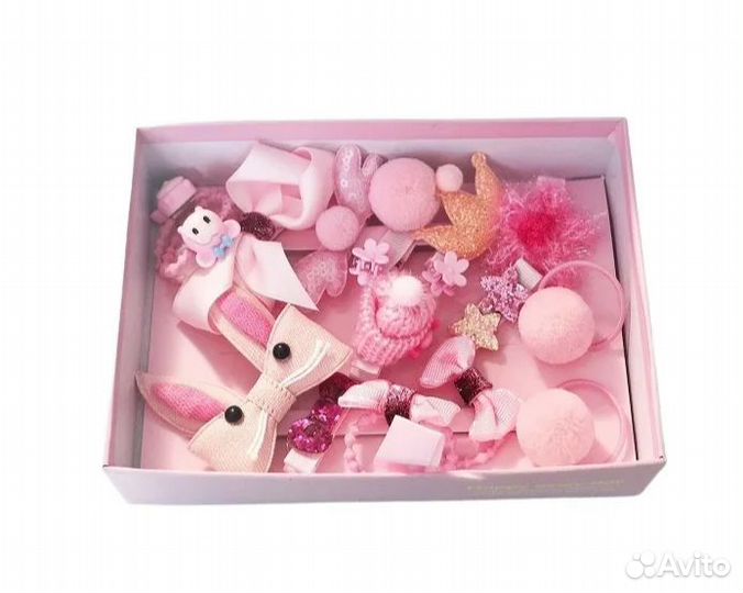 Детский набор заколок для волос Happy every day