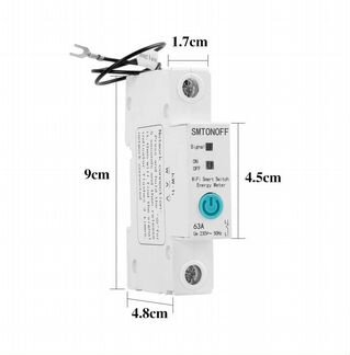 Автомат на WiFi до 40А держит нагрузку