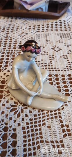 Фарфоровые статуэтки балерина лфз