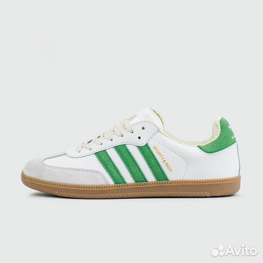Adidas Samba OG Sporty & Rich White Green