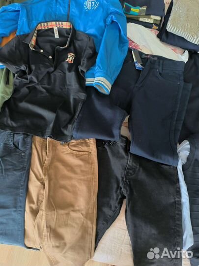 Вещи пакетом на мальчика 140 146