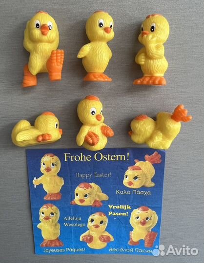 Серии фигурок разные производители (Некиндер)