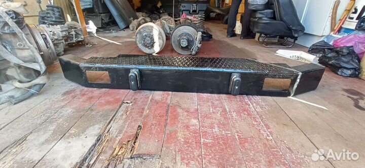 Силовой задний бампер УАЗ Хантер 469