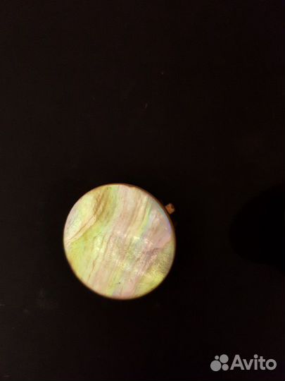 Клипсы винтажные, перламутр