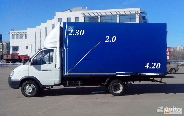Грузоперевозки газель