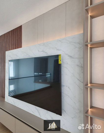 TV зона в стиле IKEA