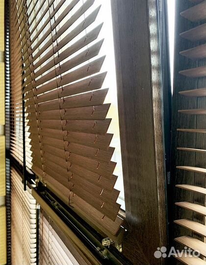 Деревянные жалюзи в размер за 2 дня с установкой