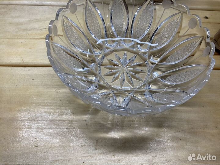 Хрустальная посуда СССР