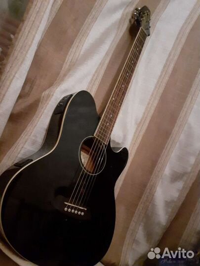 Электроаккустическая гитара ibanez TCY10e-bk
