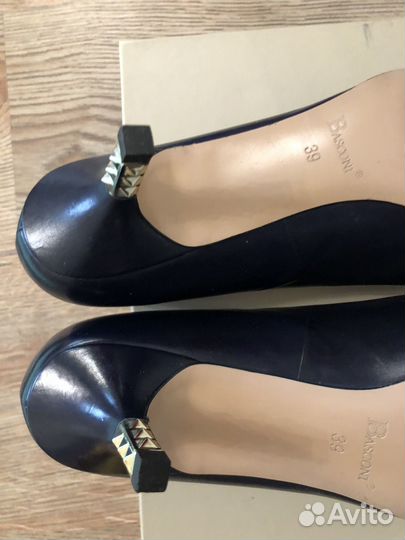 Туфли женские кожаные