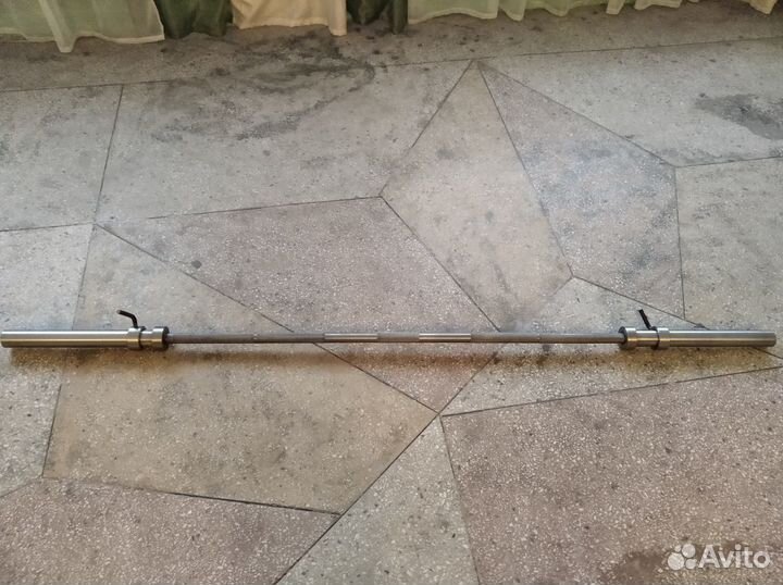 Стальной гриф олимпийский