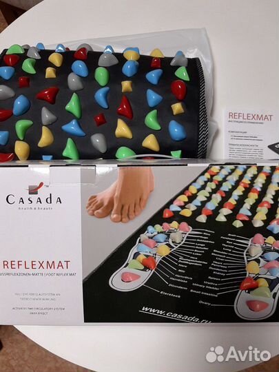 Коврик для рефлекторного массажа ступней