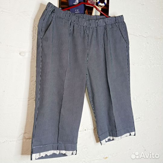 Летние бриджи хб стрейч 60-64