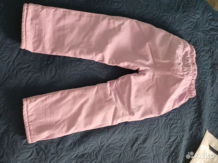 Джинсы с флисовым подкладом