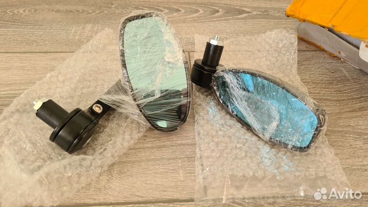 Зеркала в грипсы для мотоцикла
