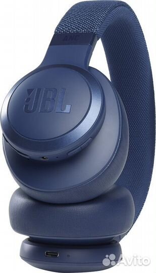 Наушники накладные Bluetooth JBL Live 660 NC Blue