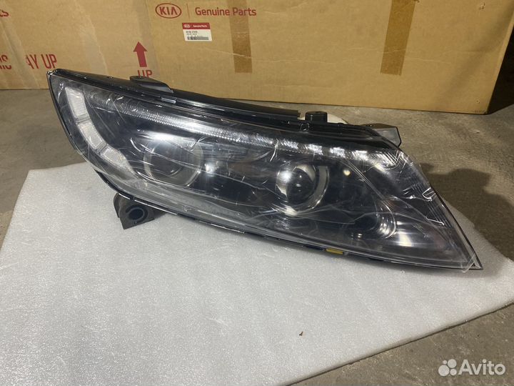 Фара новая KIA Optima 3 рест LED галоген