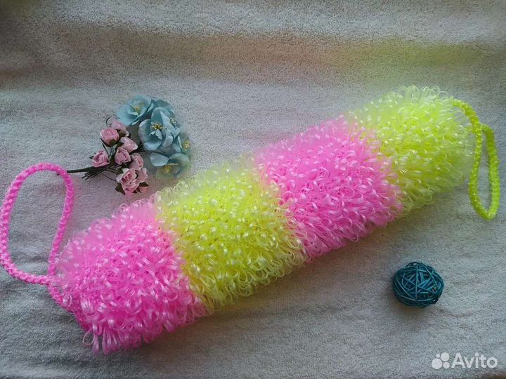 Мочалка ручной работы