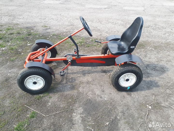 Веломобили Berg Baddy и Silver