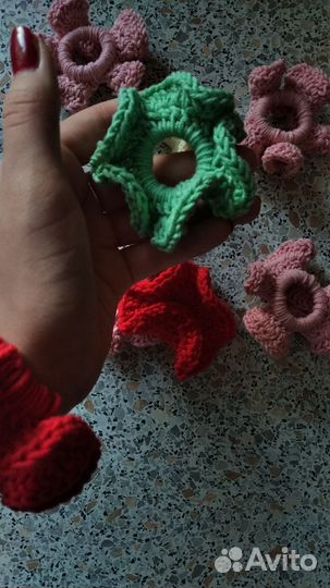 Резинки для волос ручной работы