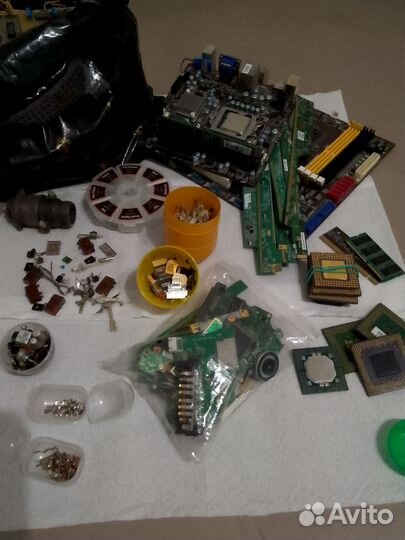 Радиодетали и платы СССР