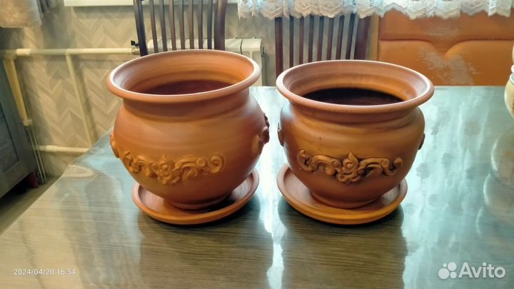 Горшки керамические