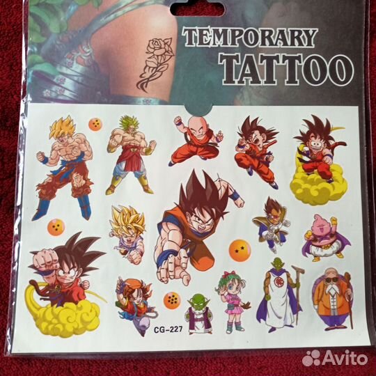 Временные тату (цена за все)