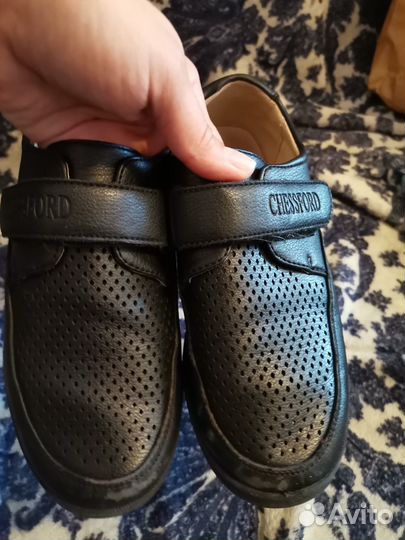 Школьные ботинки размер 34