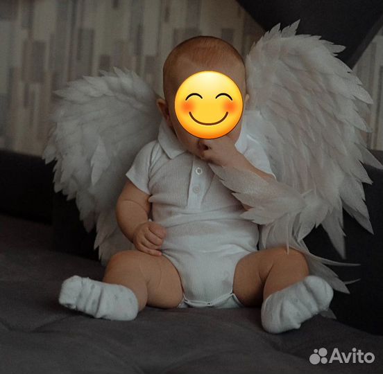 Крылья ангела белые