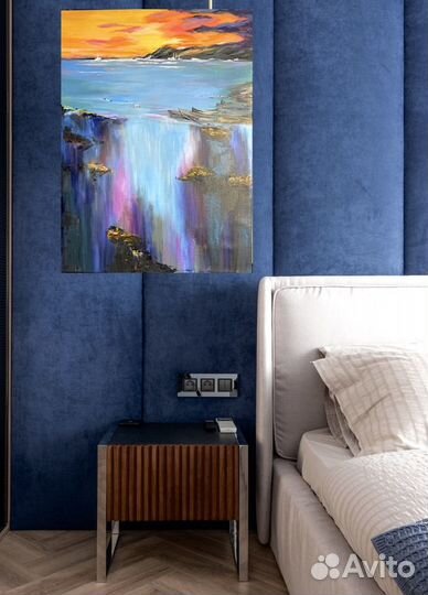 Картина на холсте акрил 40х55