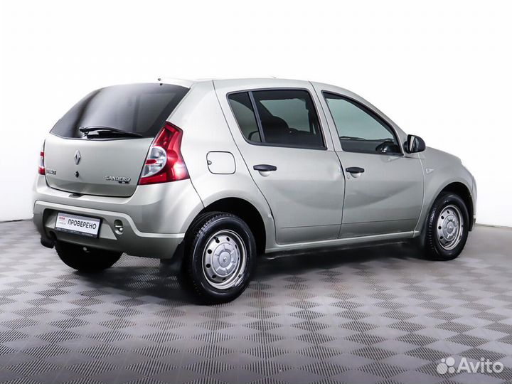 Renault Sandero 1.4 МТ, 2014, 108 639 км