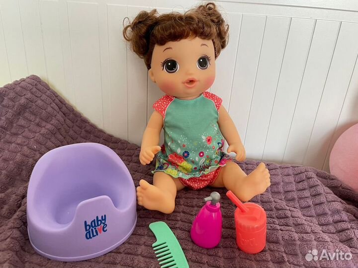 Baby alive танцующая малышка брюнетка