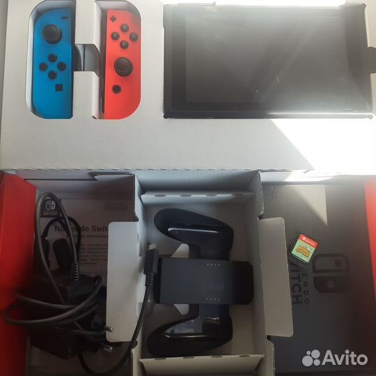 Nintendo switch + animal crossing