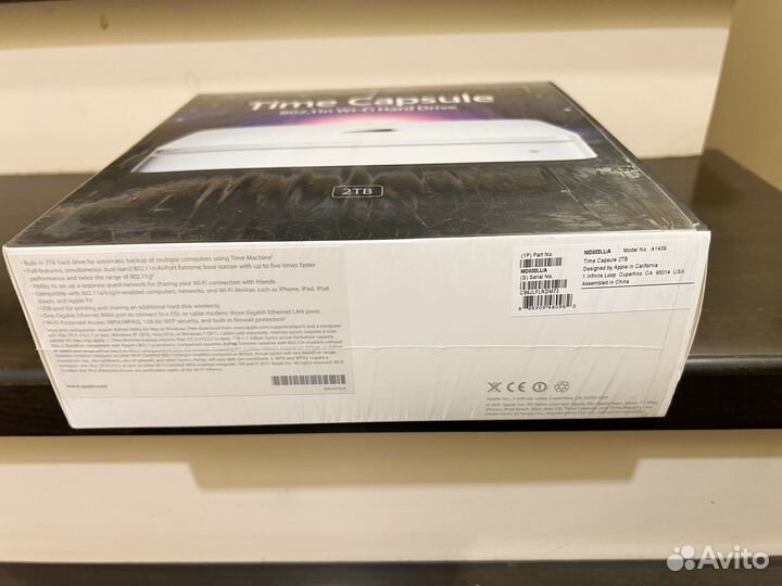 Роутер Apple Time capsule 2Tb A1409