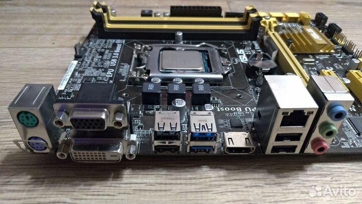 Платы LGA1150: Asus B85M, Н81, Z87 +Core i3/i5/i7