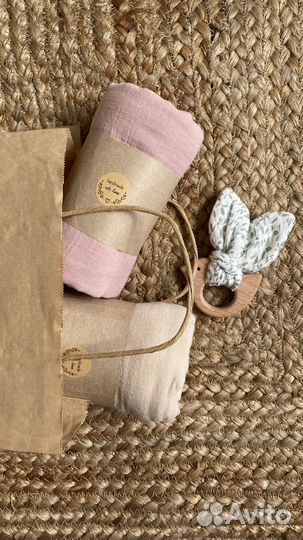 Муслиновые пеленки новые