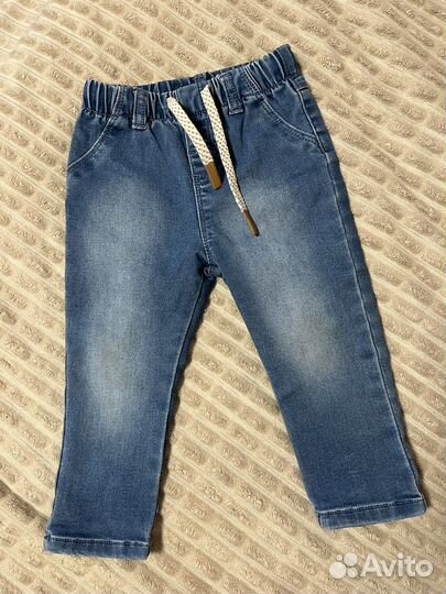 Джинсы для девочки 80
