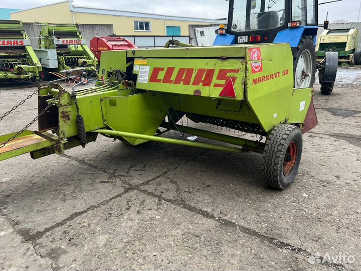 Пресс-подборщик Claas Markant 50, 1990