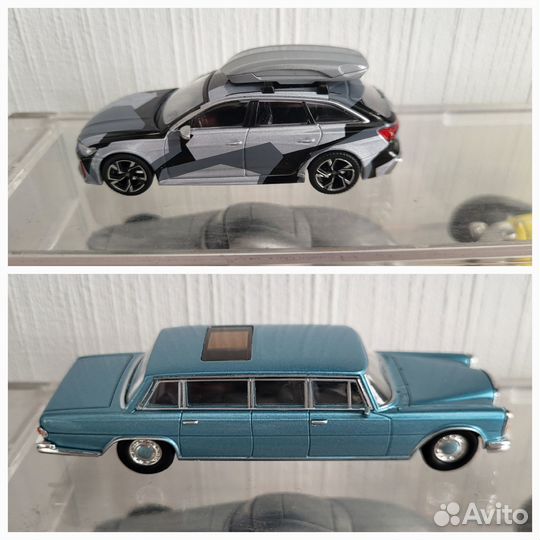 Модели Audi 1:43, Mercedes 1:64